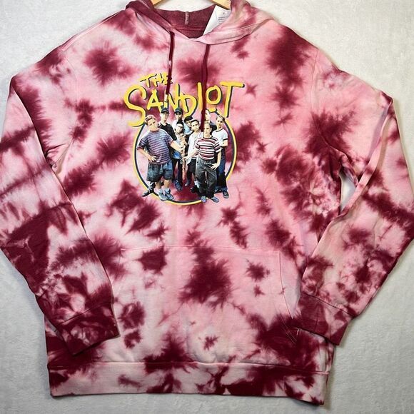 The Sandlot Tie Dye Graphic Hoodie-NWT -L‎ - Picture 1 of 6